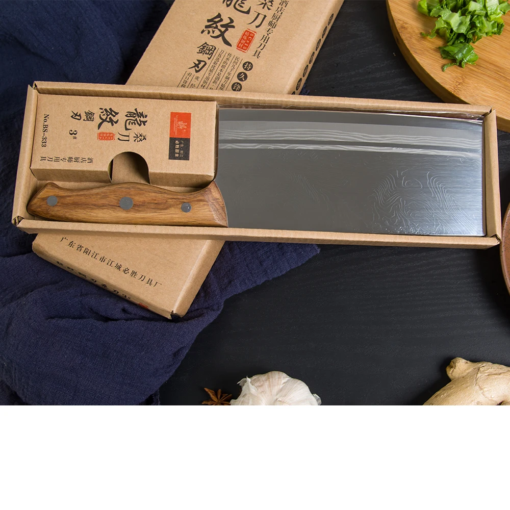Китайский кухонный нож мясника резец ручной работы из нержавеющей стали