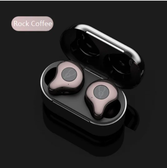 ultra Rock Coffee Sabbat E12 Ultra TWS Bluetooth Qualcomm v5.0 наушник aptX спортивные Hi-Fi стерео наушники с шумоподавлением Беспроводные наушники PK x12 - Цвет: ultra Rock Coffee