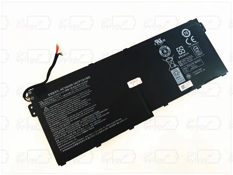 Аккумулятор для acer Aspire Nitro VN7-793G-738J VN7-593G-76SS AC16A8N V15 V17 Nitro BE VN7-593G VN7-793G Series