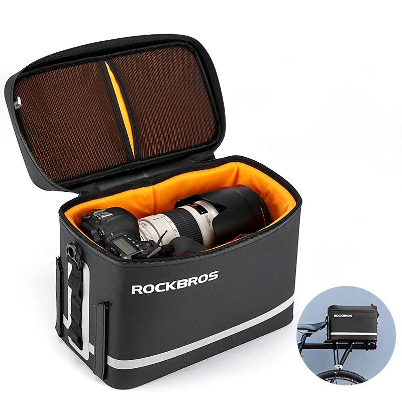 Best Price ROCKBROS Full Waterproof Bicycle Bag Mountain Bike Compartment Shoulder Bag Riding Camera Bag Rear Shelf Bag Equipment Best Price ROCKBROS Full Waterproof Bicycle Bag Mountain Bike Compartment Shoulder Bag Riding Camera Bag Rear Shelf Bag Equipment