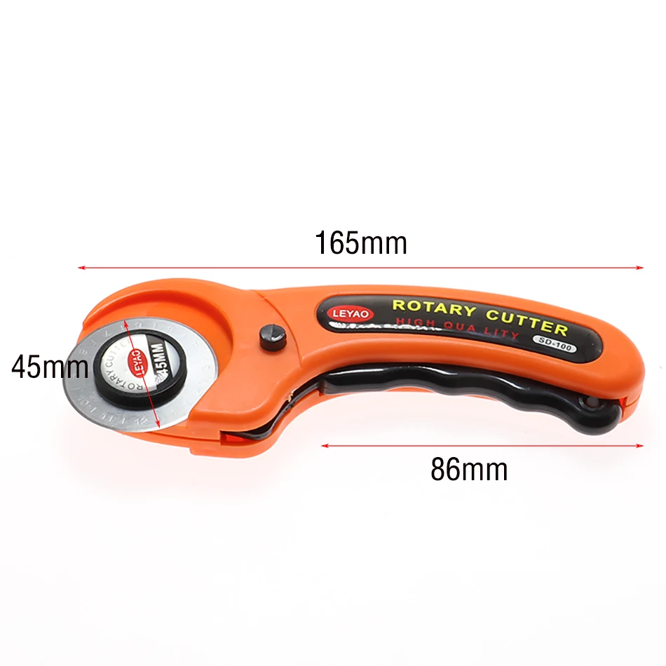 

Cloth Rotary Cutter DIY Arts Crafts Cutting Tool Patchwork Roller Wheel Sewing Accessories Leather/paper/cloth/plastic cutting