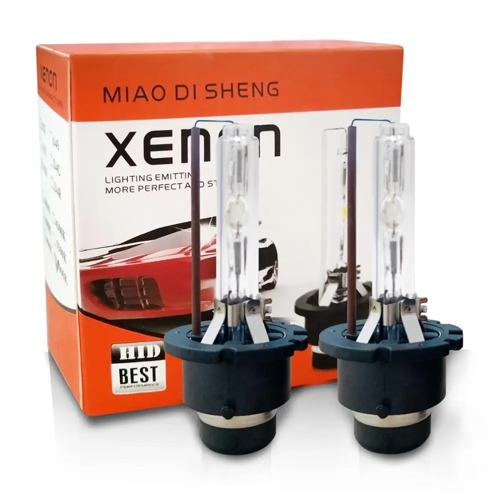 2 шт. 35 Вт HID лампы D1S D2S D2R D3S D4S 12В HID ксеноновая лампа для фары авто лампа 4300K 6000K 8000K