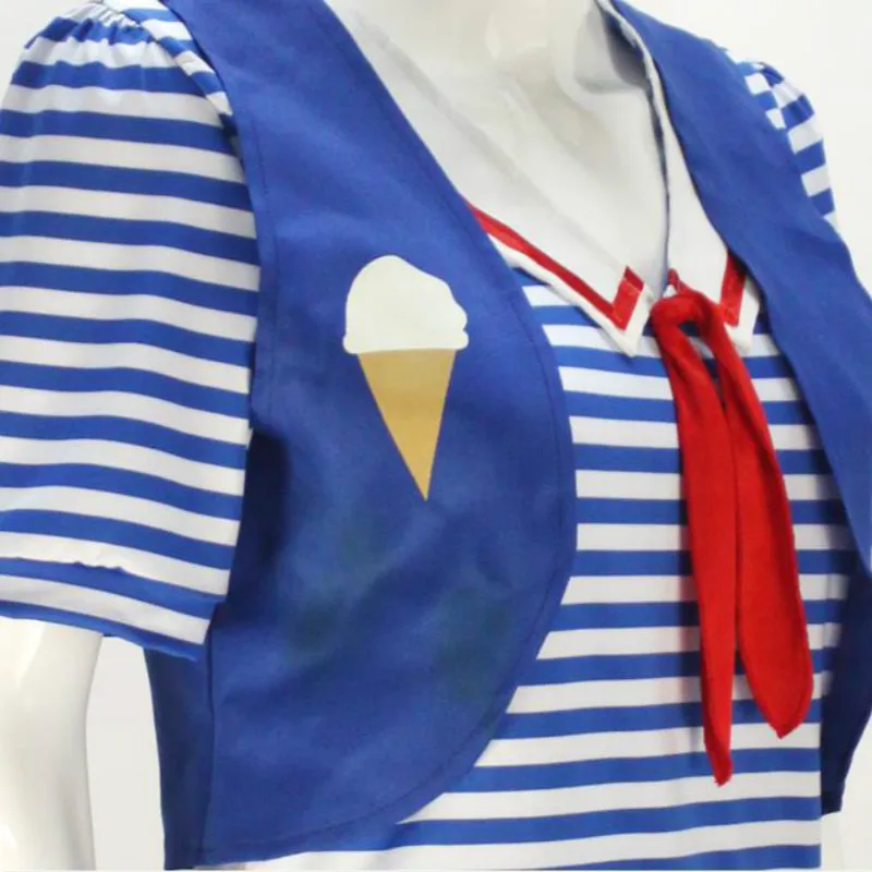Костюм для косплея «странные вещи» Робин Стива костюм моряка с принтом мороженого