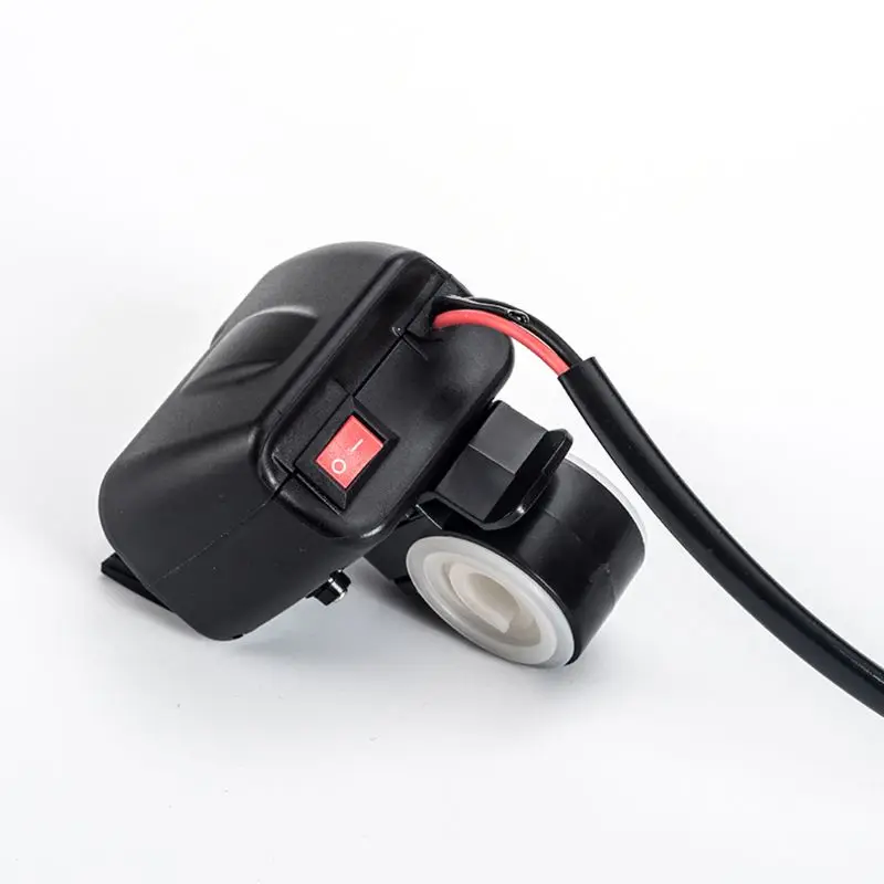 3in1 12V мотоциклов USB Зарядное устройство адаптер Вольтметр термометр для измерения температуры тела у телефона gps C90F