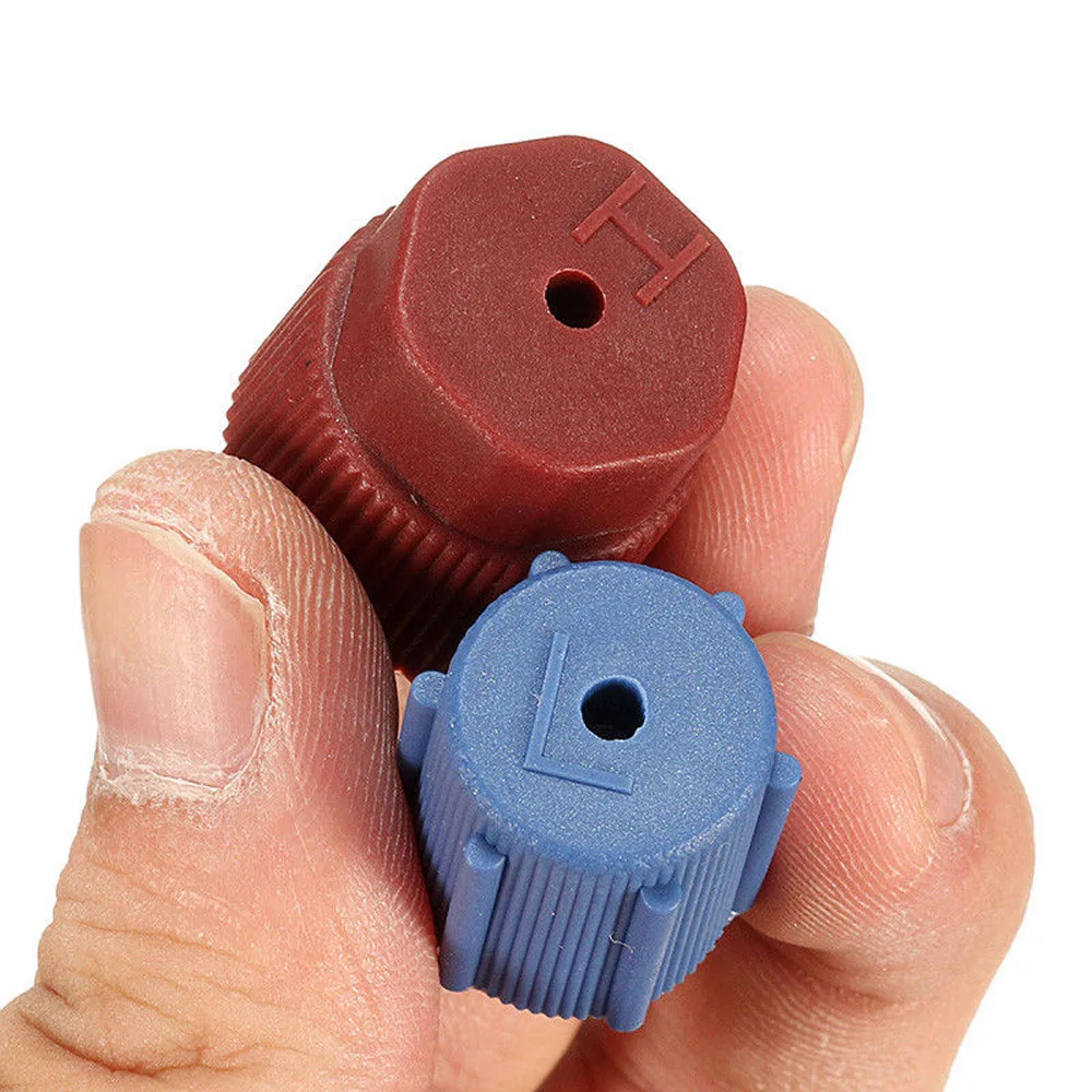 10Pcs servizio di climatizzazione sistema ca porta di ricarica R134a 13mm e 16mm tappi porta di ricarica per auto tappi per sistema ca accessori auto - Image 5
