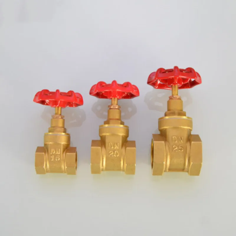 Медные задвижки DN15 20 25 для 1/2 ''3/4'' 1 ''водяной клапан переключатель клапан внутренняя резьба задвижки