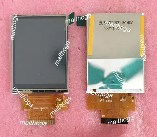 IPS 2.4 inch 40P TFT LCD Color Screen HX8347 HX8347I Drive IC MCU 16Bit Interface 240(RGB)*320 | Электронные компоненты и