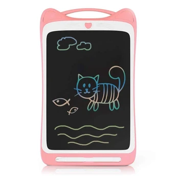 

Writing Tablet, 9-Inch Color Graffiti Board, Portable Drawing Tablet with Sn Lock Mini Tablet Writing Pad, Suitable for Chil