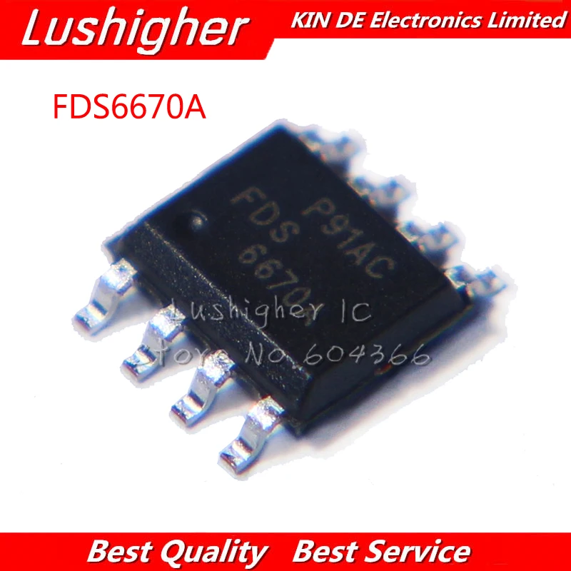 50 шт. FDS6670 FDS6670A SOP8 FDS 6670 SOP SMD | Электронные компоненты и принадлежности