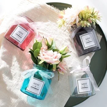 

Artificial Flowers Imitation Flowers Nordic Decoration Bouquet Decoration INS Hipster can zhuo hua Decoration Living Room Plasti