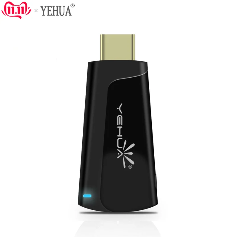 2,4G/5G Мини ТВ-палка 4K HD дисплей адаптер HDMI для Anycast сетевой плеер для YouTube Facebook Twitter с антенным кабелем