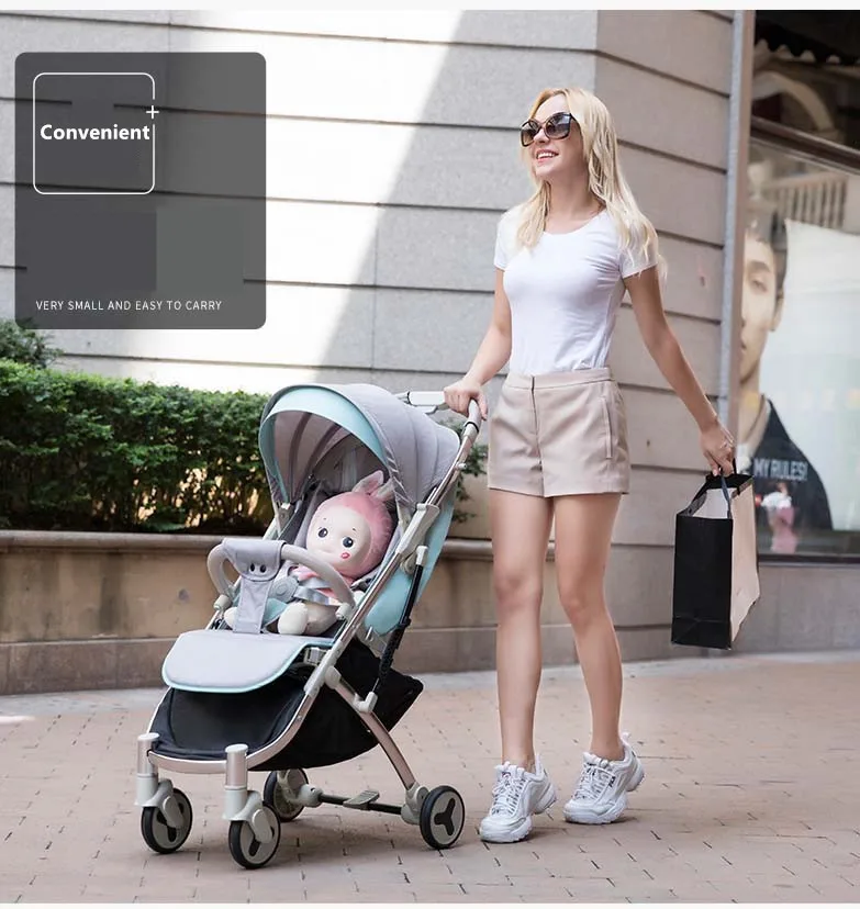 Top New Brand Baby stroller ultra light portable folding can sit lie baby child kids simple pocket mini Bike hand push Trolley 3 Top New Brand Baby stroller ultra light portable folding can sit lie baby child kids simple pocket mini Bike hand push Trolley 3