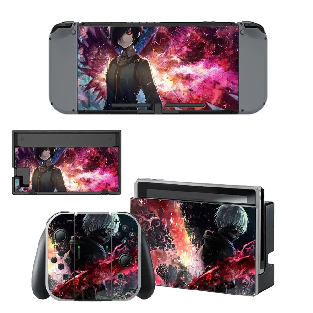 YSNS2258 Наклейки для переключателей nintendo switch с кожицей Токийский вурдалак для переключателей для консоли nintendo Switch Joy-con - Цвет: YSNS2258
