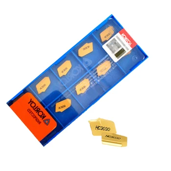 

Korloy SP200 SP300 SP400 NC3020 PC9030 high quality Grooving Turning tool carbide insert for stainless steel