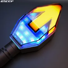 Мотоцикл E-Bike светодиодный указатель поворота сигнальный светодиод сигнальная лампа Arrowhead сигнал поворота для мотоцикла рулевая лампа