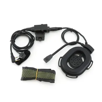 

U94 PTT HD01 Tactical Headset Headphone Mic for Baofeng UV-5R BF-F8HP GT-3TP UV B5 UV-S9 DM-5R Two Way Radio Walkie Talkie