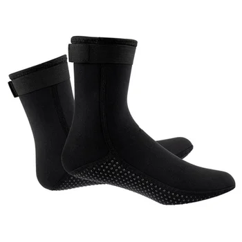 

3MM Thick Warm Snorkeling Shoes Scuba Diving Socks Beach Boots Wetsuit Anti Scratch Non-slip Swimming Seaside
