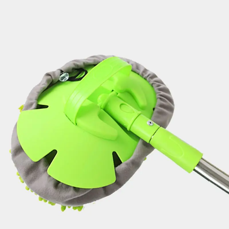 Retractable Three-Section Chenille Car Wash Mop Wax Tow Dust Scorpion Cleaning Car Cleaning Car Wash Tools Car Supplies