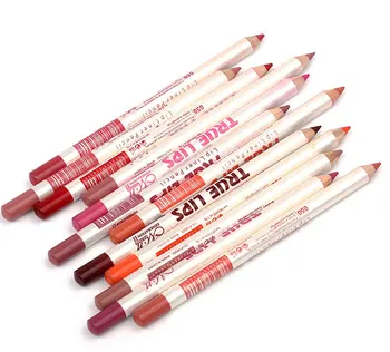 

BearPaw 6 Pcs/set 12 Color Fashion Lipstick Pen Set Waterproof Long Lasting Makeup Lip Liner Lipstick Pen