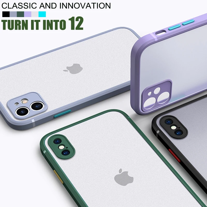 Ударопрочный силиконовый защитный чехол для телефона iPhone 11 pro max xr x xs iphone 7 8 6 6s plus se