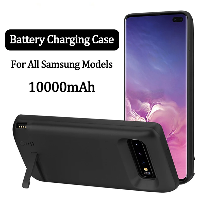 6000mAh Battery Charger Case For Samsung Galaxy S10 S20 S21 S22 Note10 Plus S10E Note20 Ultra 5G Fast Charging Case Powerbank galaxy s22 ultra wallet case Galaxy S22 Ultra