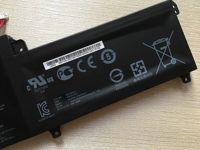 SupStone оригинальные C41N1541 Аккумулятор для ноутбука ASUS ROG GL702 GL702V GL702VM GL702VS GL702VT GL702VM1A 0B200-02070000