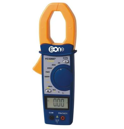 

Digital Clamp meter VC3268P High Precision True RMS AC/DC Voltage Current Resistance Capacitance Temperature Auto-Range