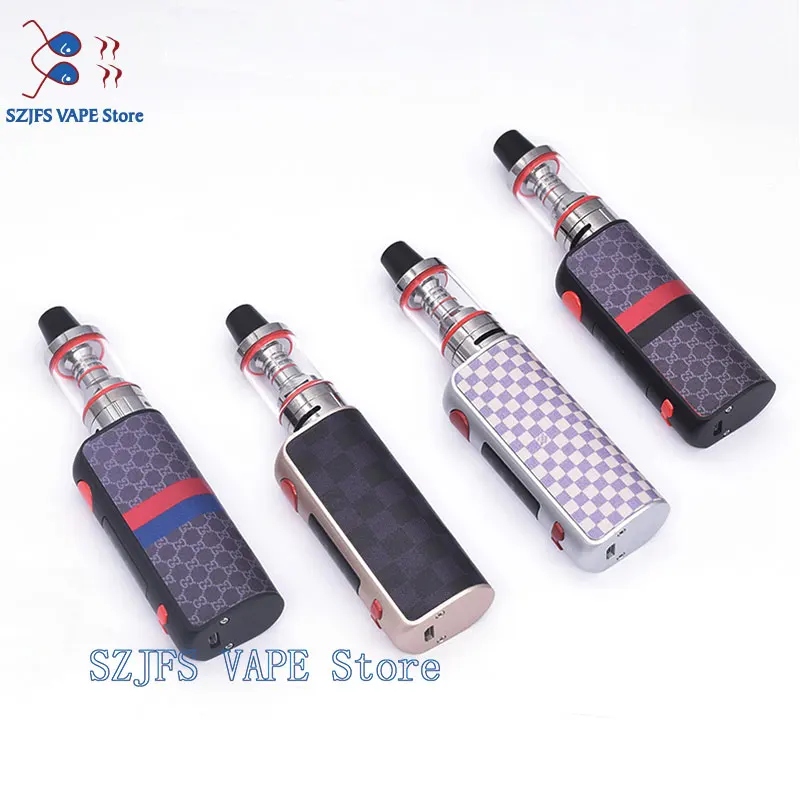 

Original sub two 80w Box Mod Eelctronic Cigarette Vape txw 80 Kit with Spirals e cigarettes Vaporizer Atomizer VS jsld Mini 80