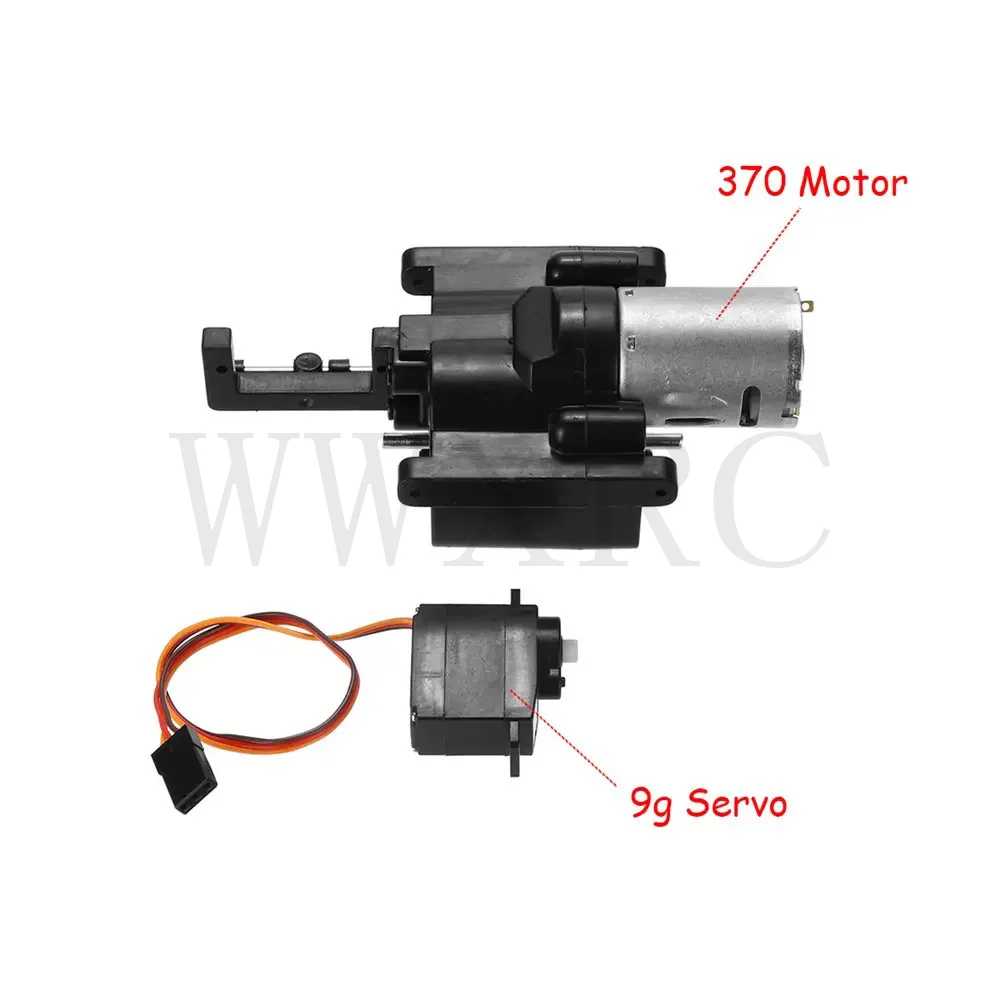 WPL 속도 변경 기어 박스, WPL B1 B14 B24 B16 B36 C14 C24 JJRC Q65 1/16 4WD 6WD RC카