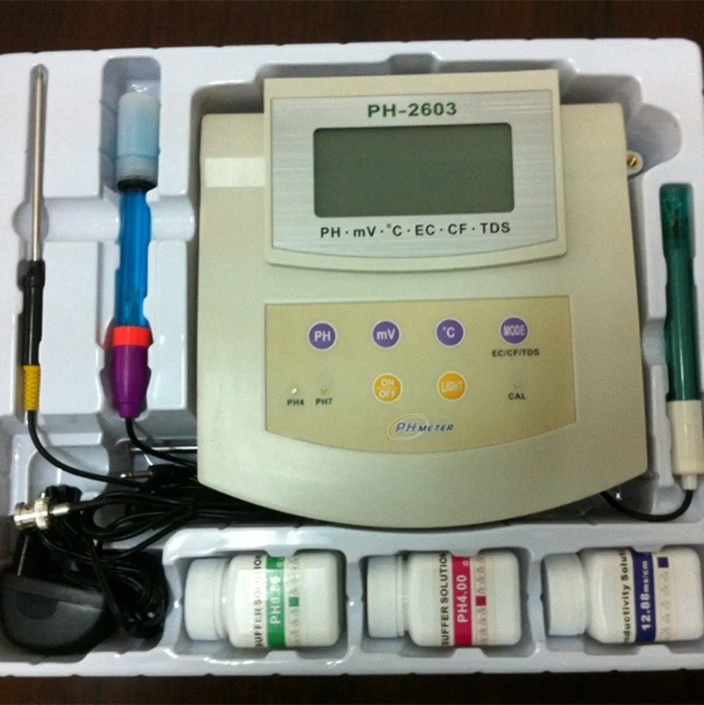 Настольный цифровой лабораторный тестер ph orp|ph orp|ec meterec tester |