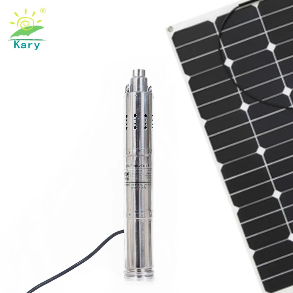 Кари 3T 684w Нержавеющая сталь Погружной dc 24v лифт 70 м водяной насос на солнечной батарее, бесщеточный глубокий колодец водяной насос фонтана