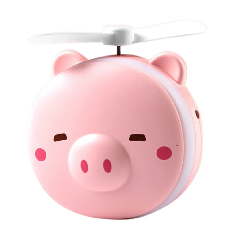 

Portable Makeup Mirror With LED Light And Fan Cosmetic Beauty Mirror Mini Handheld Fan Small Cool fan