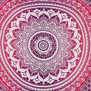 Индийская МАНДАЛА ГОБЕЛЕН настенный Многофункциональный гобелен Бохо Печатных Покрывало йога коврик одеяло ткань для пикника - Цвет: 2