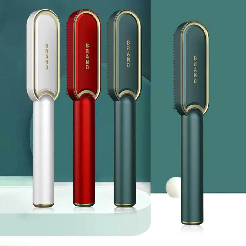 

2 в 1 электрическая щетка для выпрямления, 3 шестерни, HD ЖК-дисплей, керамическая щетка для волос, массажер, Быстрое нагревание, плойка, выпрямитель