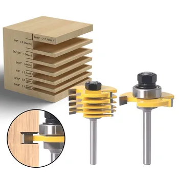

Cutting Router Bit Trimming Engraving Flute Slot Cutter Tools Milling Yellow