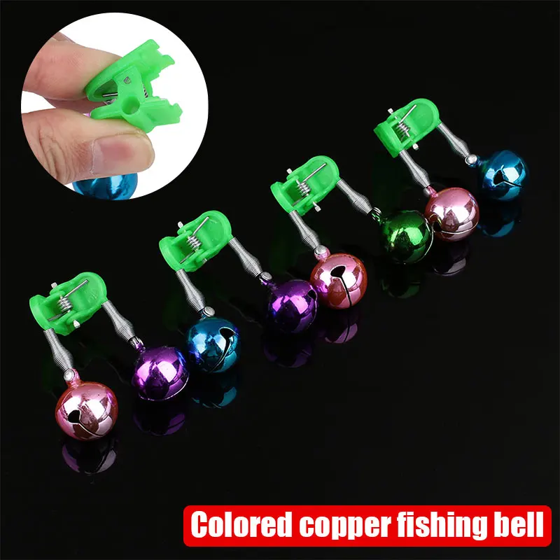 

Fishing Rod Bell Fishing Alarm Deck Offshore Angling Fish Line Metal Random Color Practical Fish Alarm Bell Durable