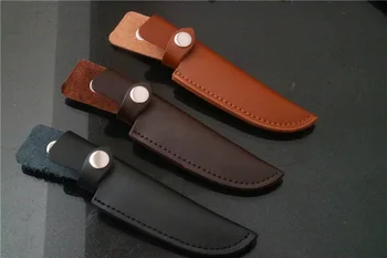 

Genuine Leather Sheath Protective Case Cover for Fixed Blade Knife