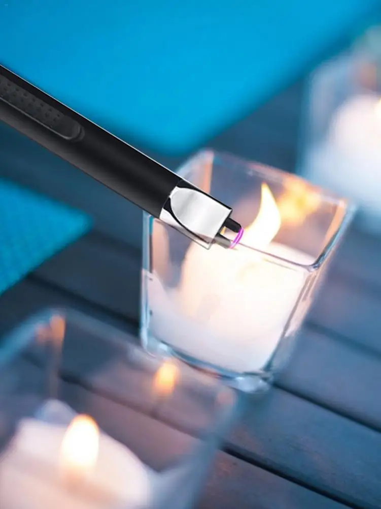 Зажигалка USB ARC импульсный воспламенитель для зарядки прикуривателя кухня открытый инструмент для выпечки барбекю электрическая дуговая Зажигалка#4W