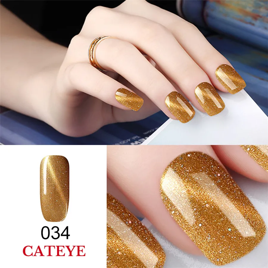 Allneweook Cateye 3D Гель-лак полигель набор для ногтей 8 мл УФ-гель для ногтей 48 цветов замачиваемый Гель-лак для ногтей горячая распродажа