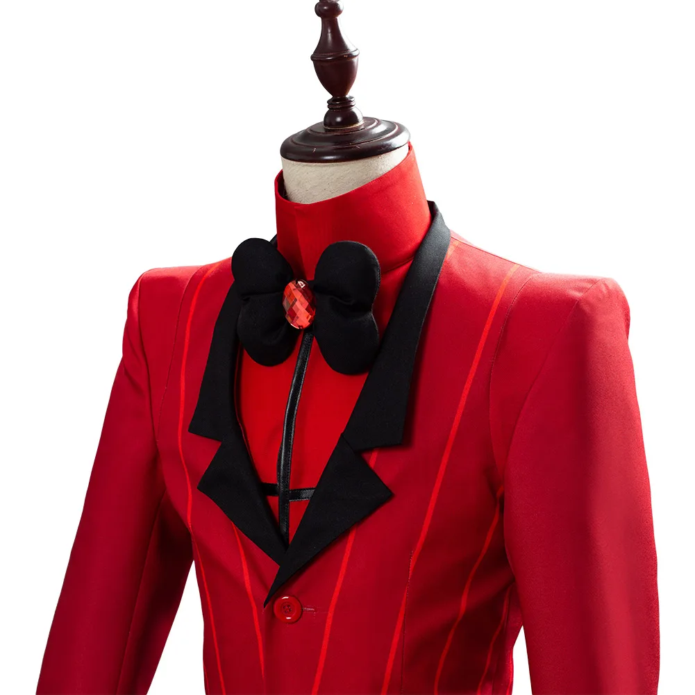 Hazbin cosplay hotel alastor uniforme cosplay traje