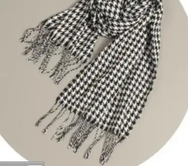 Qiu dong хан издание джокер мода имитация кашемира шарф дети теплый шарф частный сетки родитель-ребенок нагрудник 74232 - Color: 74232-Plover case