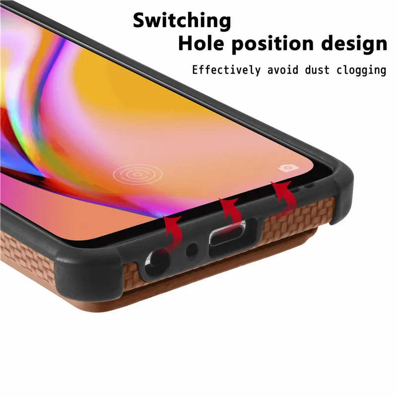 phone carrying case RFID Blocking Leather Card Magnetic Case for OPPO Reno 6 Pro Plus 5G Back Cover Reno 5 Lite 5F 5Z A74 A 54 94 Realme C25s Case neck pouch for phone
