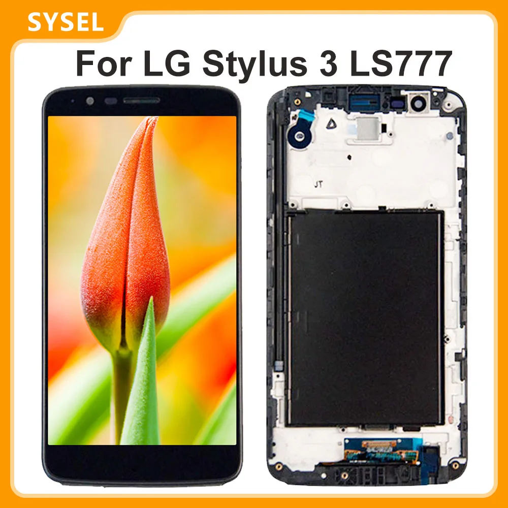 Оригинальный 5 7 ''для LG Stylus 3 LS777 ЖК-дисплей Дисплей кодирующий
