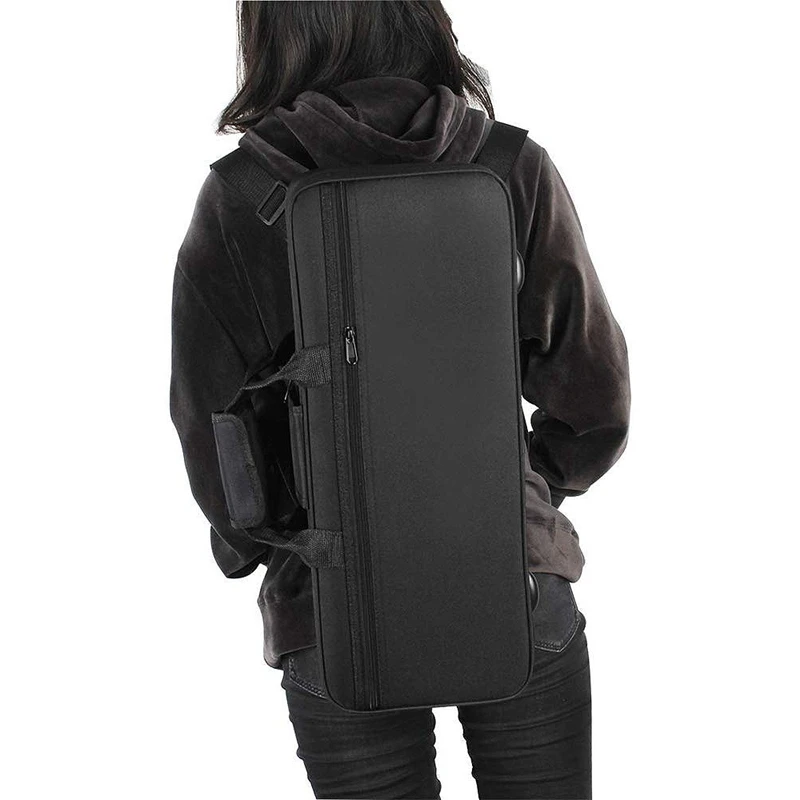Труба Gig Bag Box рюкзак водостойкий ткань Оксфорд чехол для переноски с регулируемым двойным плечевым ремнем карман пена хлопок P