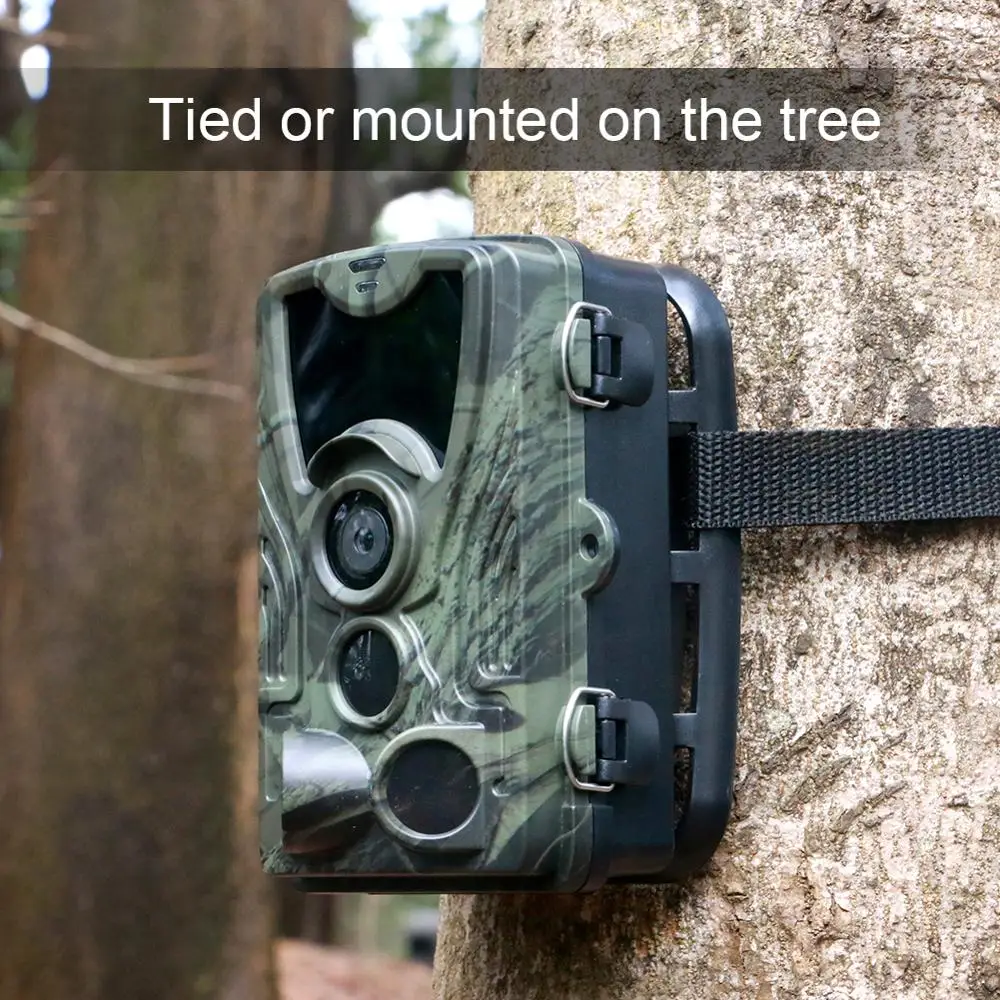 Hunting Trail Camera Trail Camera Hunting Camera Trail Cameras 20MP 1080P Night Vision Photo Trap HC801A Wireless Wildlife Surveillance Tracking