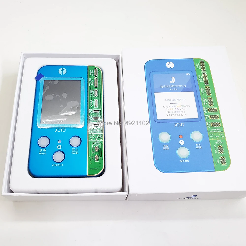 US $88.35 Jc V1s Photosensitive Color Touch Shock Battery Fingerprint Serial Number Programmer For Iphone 7 11pro Max Free Ship