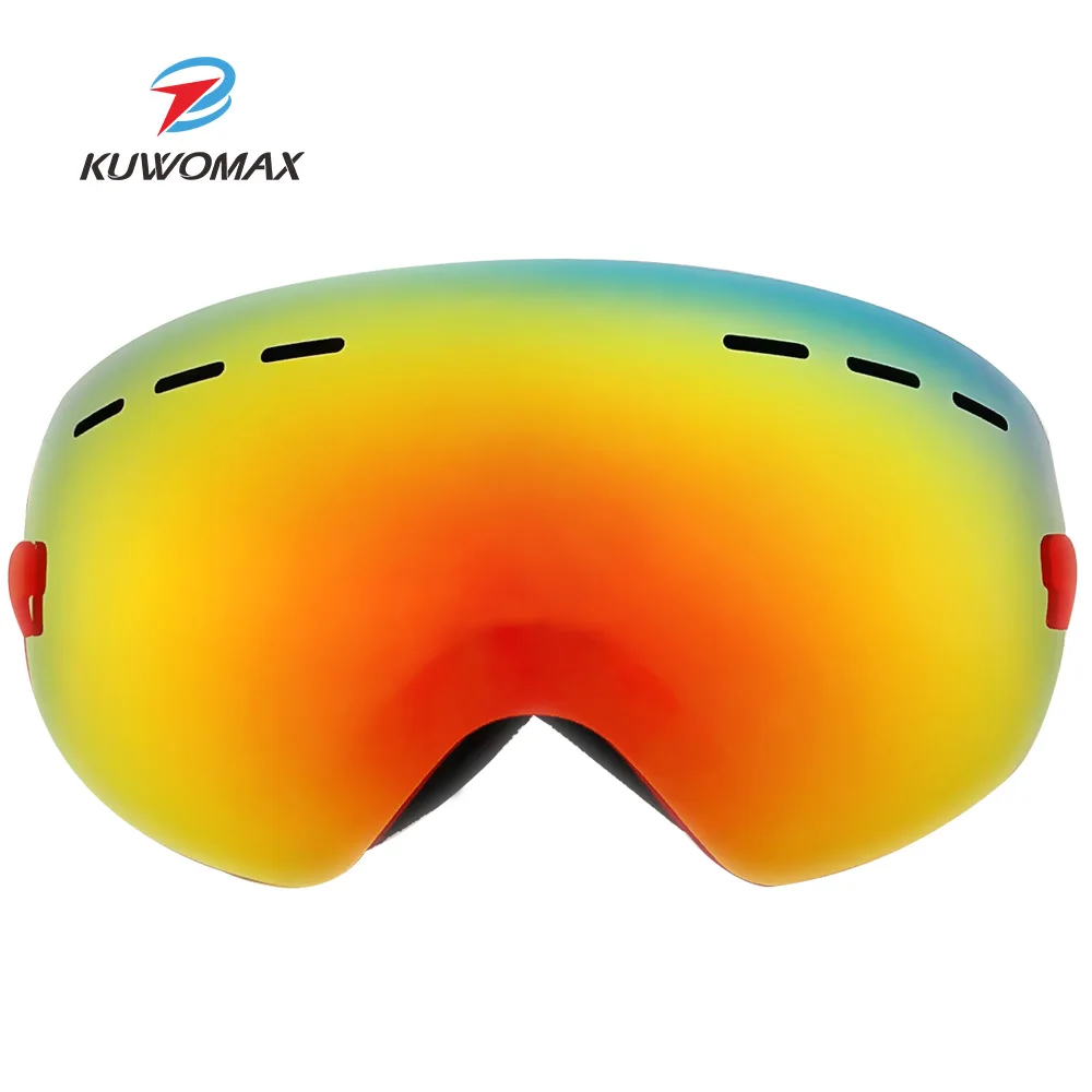 

KUWOMAX Ski Goggles Men Women Snowboard Goggles Glasses Double Layers UV400 Protection Snow Skiing Glasses Anti-fog Ski Mask.