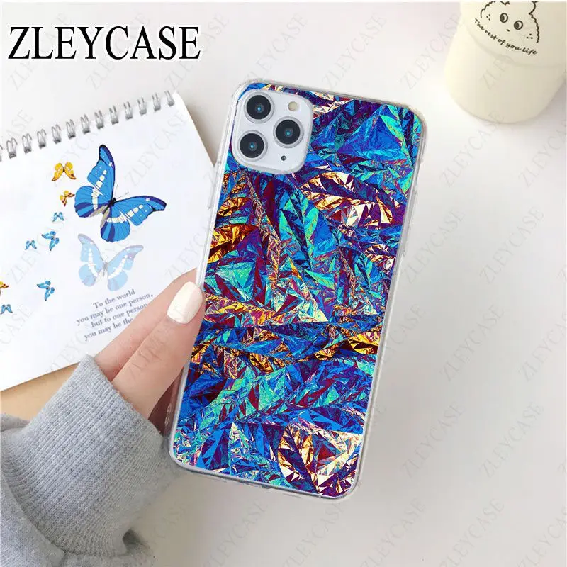 Glitter Iridescent Holographic Blue pink Color