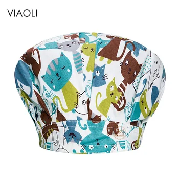 

VIAOLI men women medical scrubs pharmacy Work Cap surgery nurse Hat Oral cavity Dental Clinic Pet Veterinary Surgical Cap132