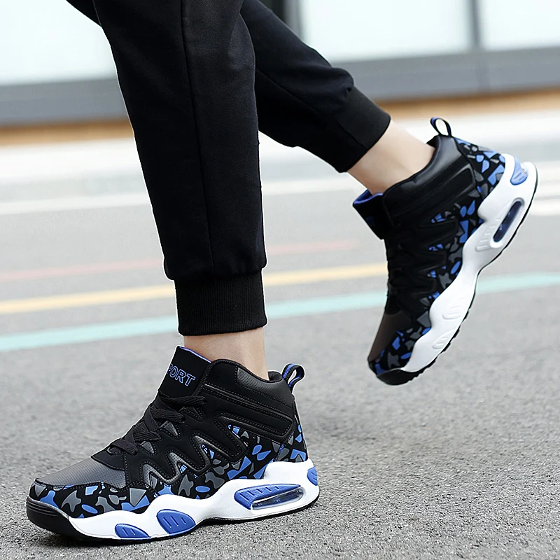 HUMTTO Men Basketball Shoes Cushioning 